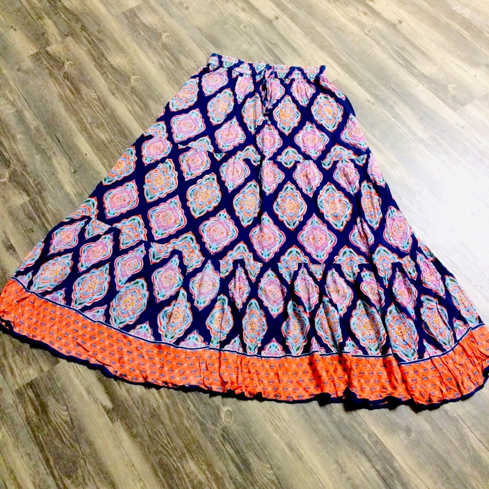 NWOT Mix Nouveau maxi skirt M